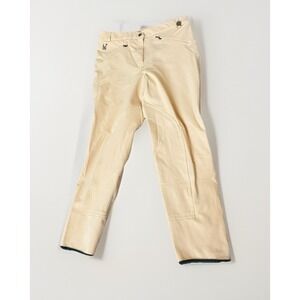 Horseware Ireland Riding Pants 32 Yellow Rare Stretch Equestrian Saddle Support